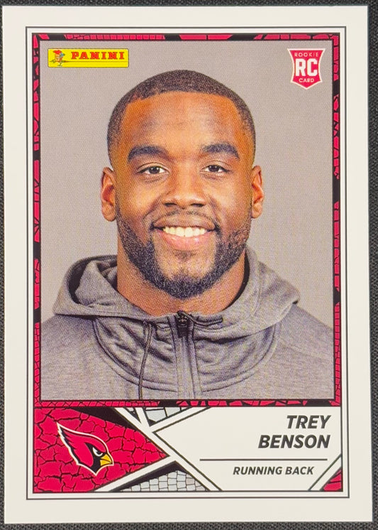 Trey Benson Panini Card