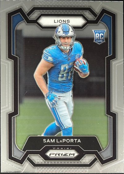 Sam Laporta Prizm Rookie Lions