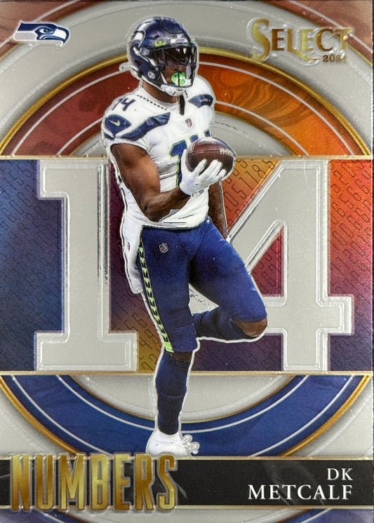 DK Metcalf Numbers Select Seahawks Steelers