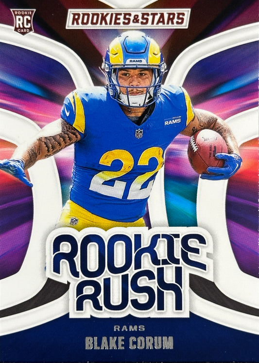 Blake Corum Rookie Rush Rookies & Stars Rams