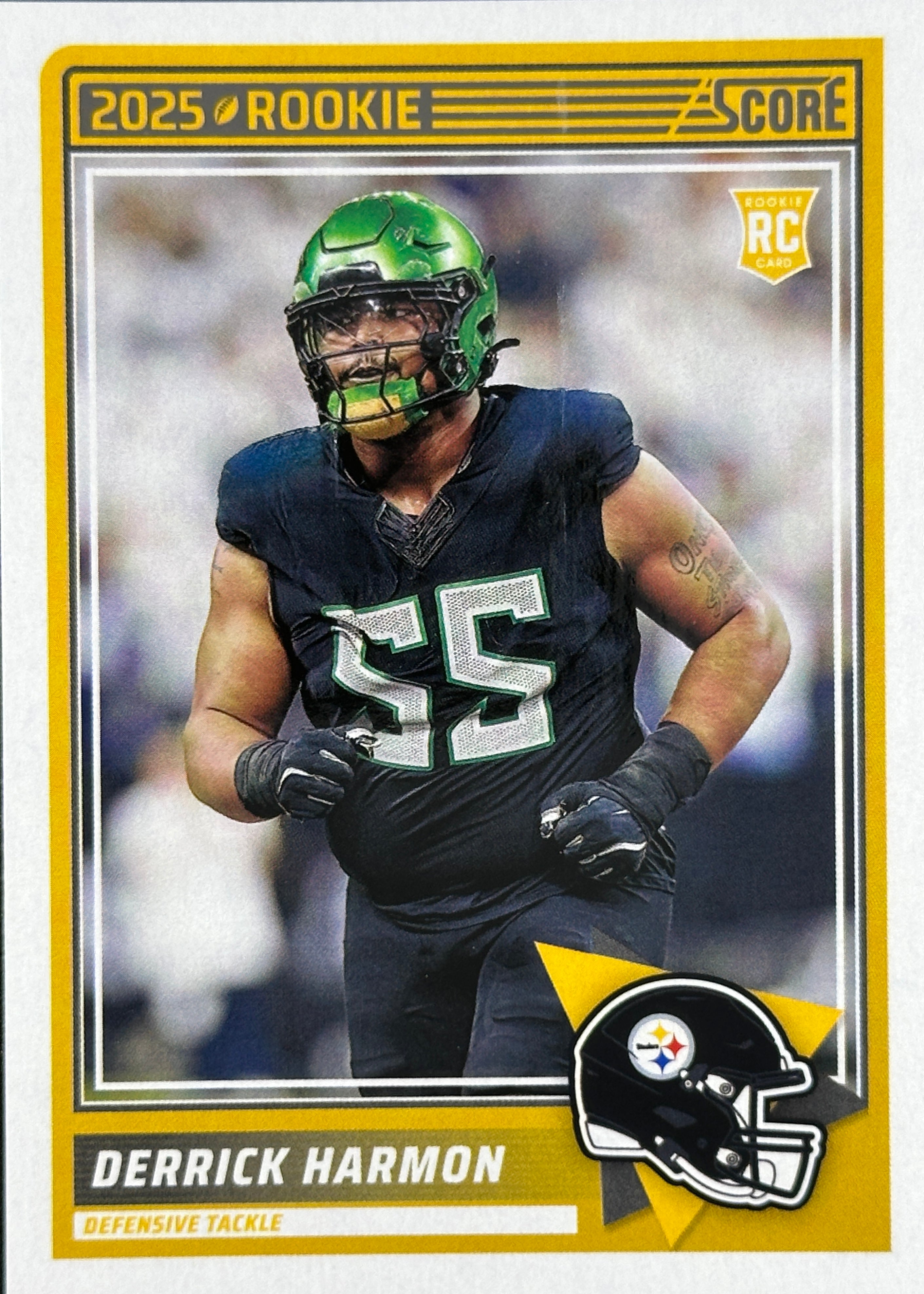 Derrif Rende Derrick Harmon Score Rookie Steelers – Wayne Collection