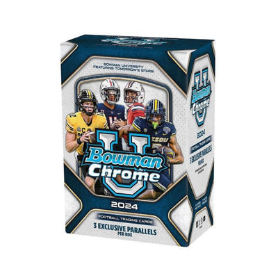2024 Bowman University Chrome Football Blaster Value Box Sports Card