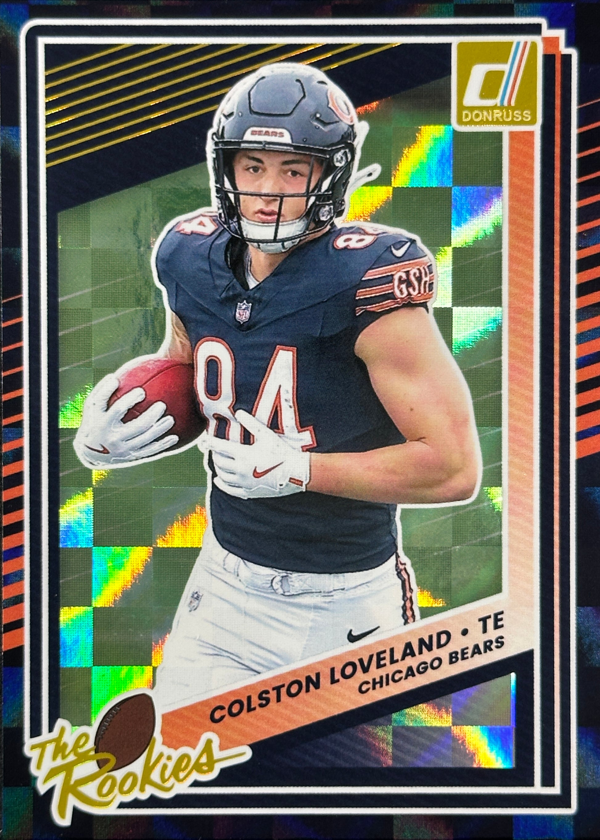Colston Loveland The Rookies Donruss Bears Sports Card