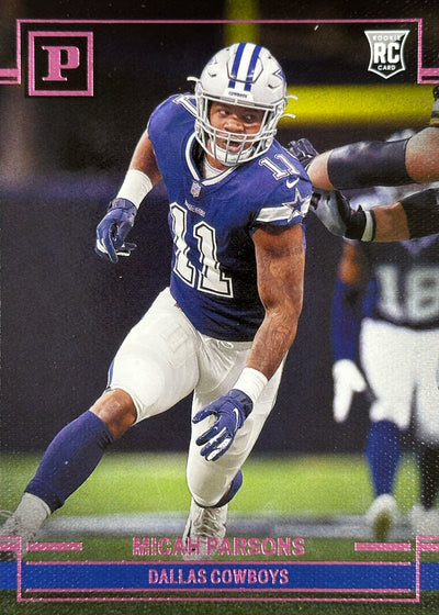 Micah Parsons Panini Pink Chronicles Rookie Cowboys Packers