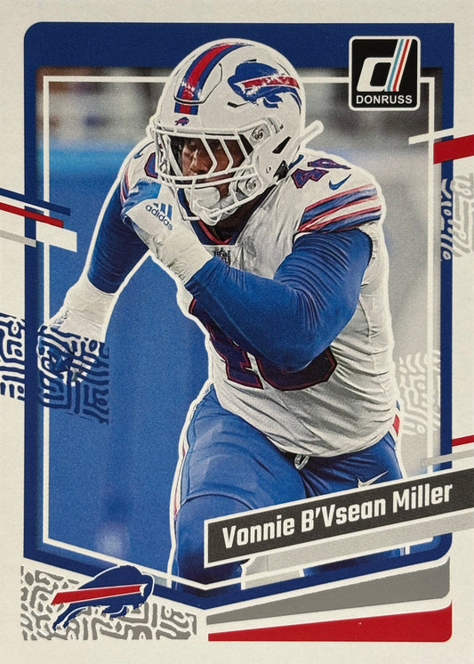 Vonnie B’Vsean Miller Donruss Full Name Bills