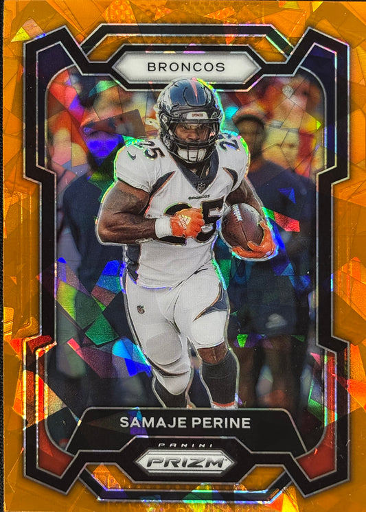 Samaje Perine Prizm Orange Ice