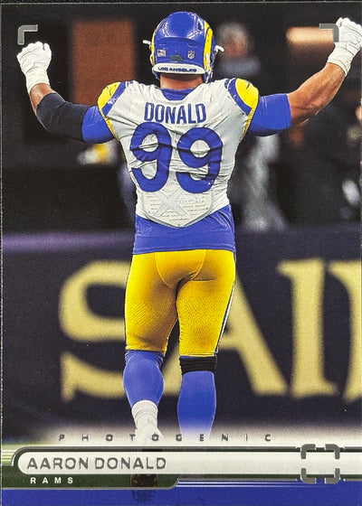Aaron Donald Photogenic Chronicles Rams Sports Card