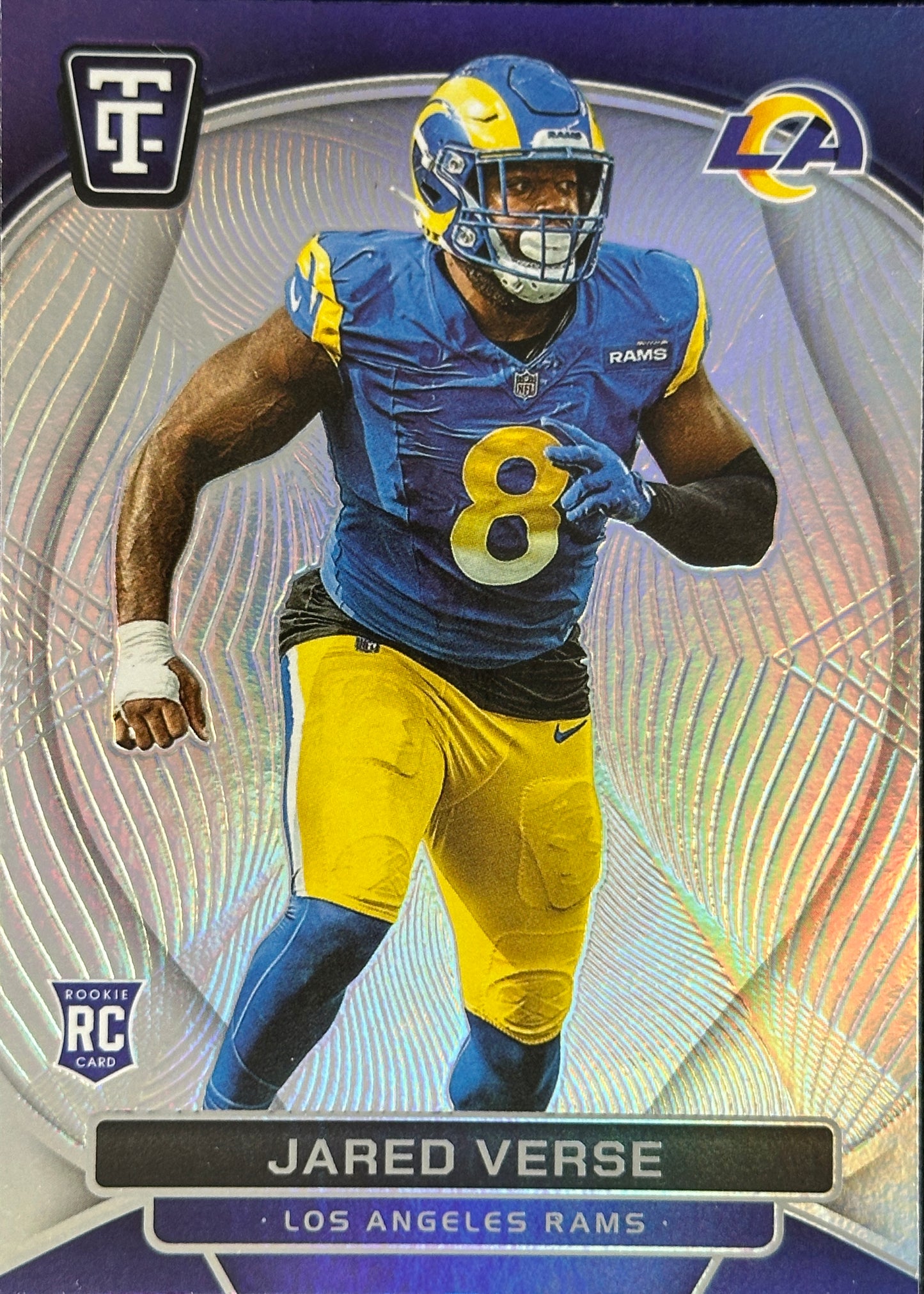 Jared Verse Totally Certified Silver Rookie RC Rams