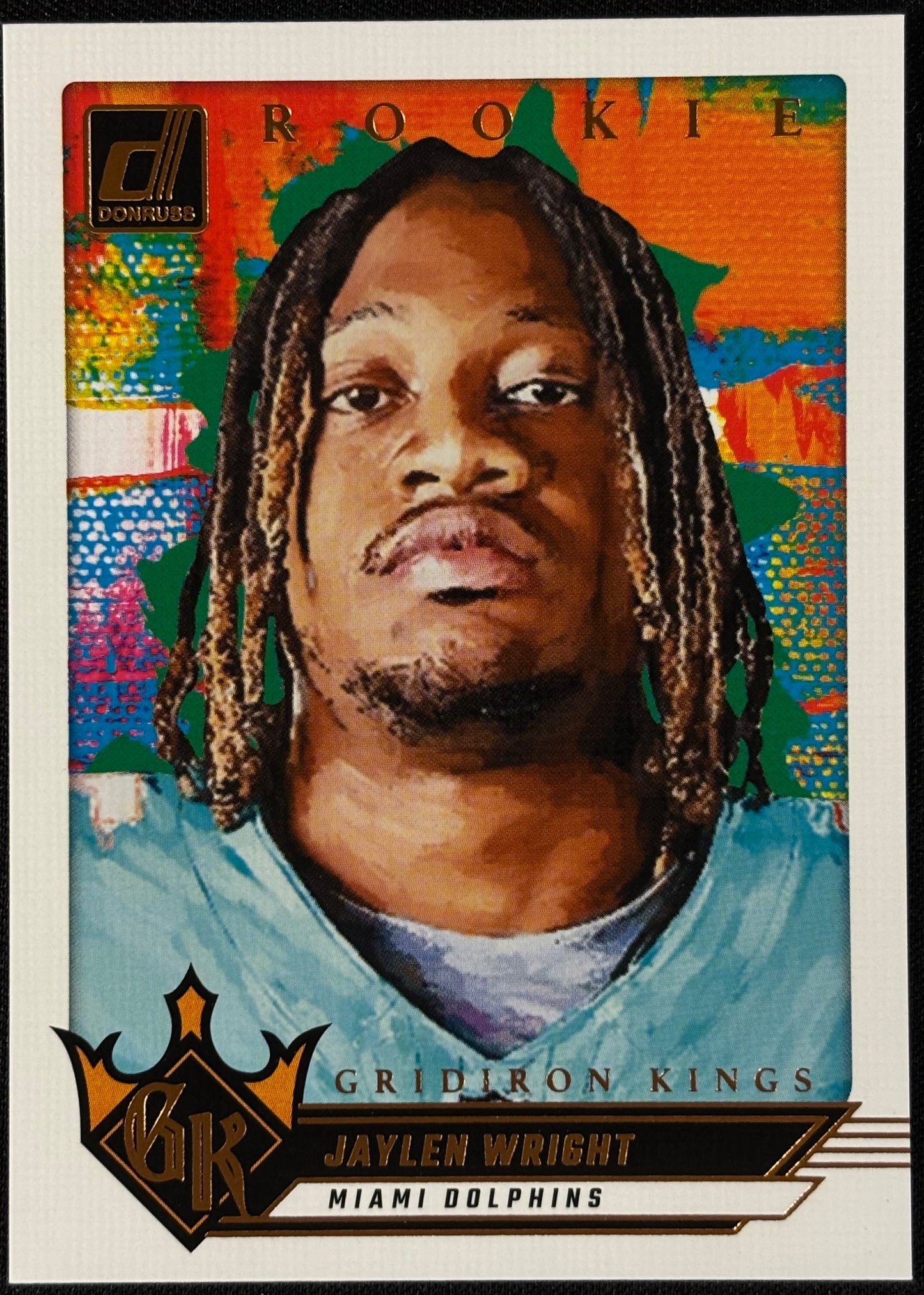 Jaylen Wright Gridiron Kings Rookie Sports Card