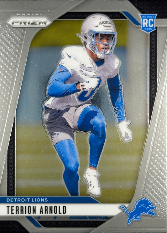 Terrion Arnold Rookie Prizm Lions