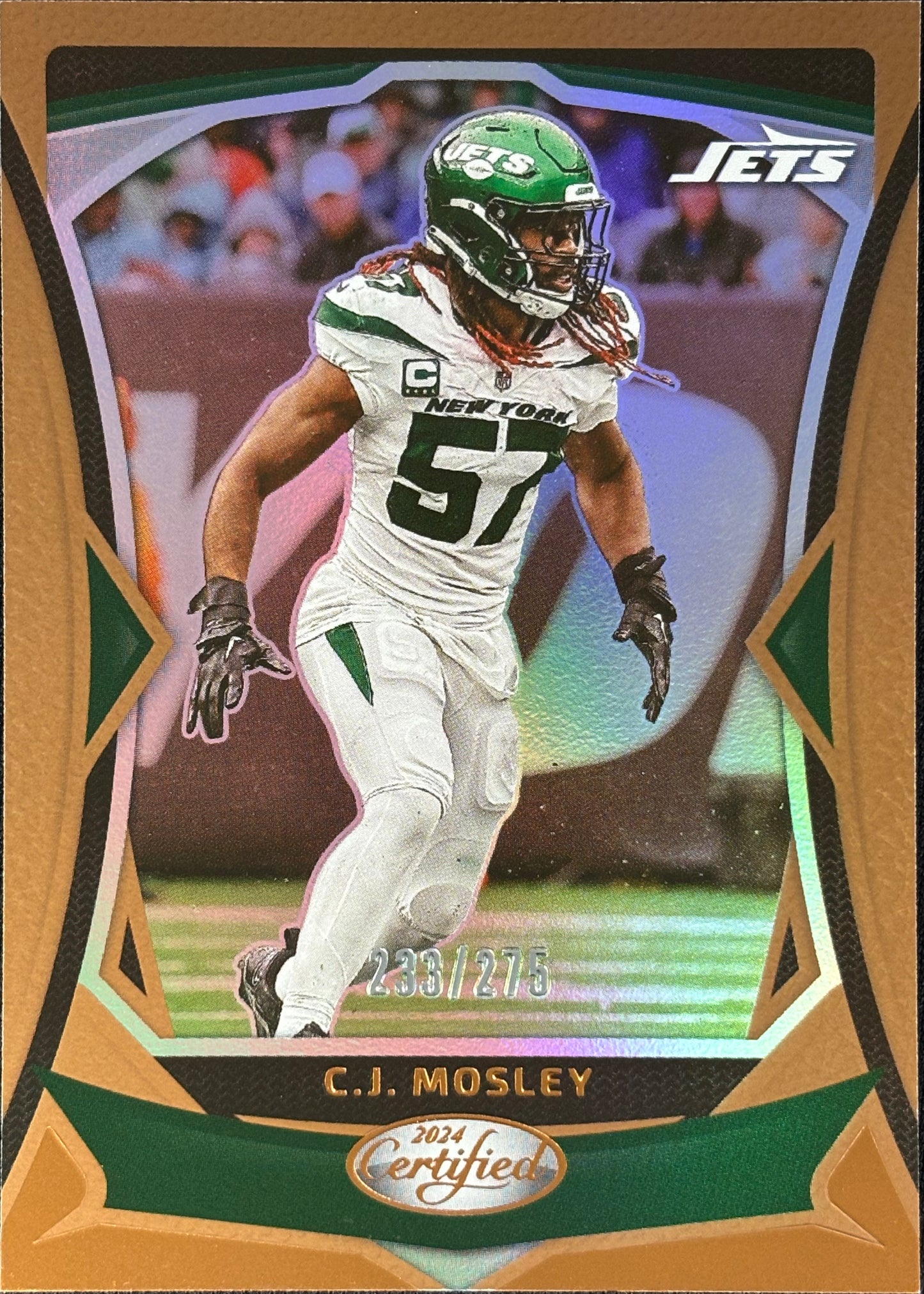 CJ Mosley Certified Bronze /275