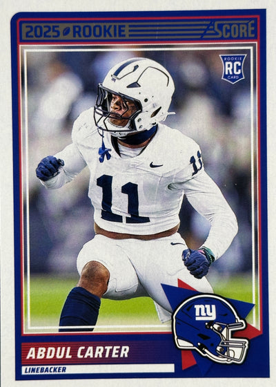Abdul Carter Score Rookie Giants