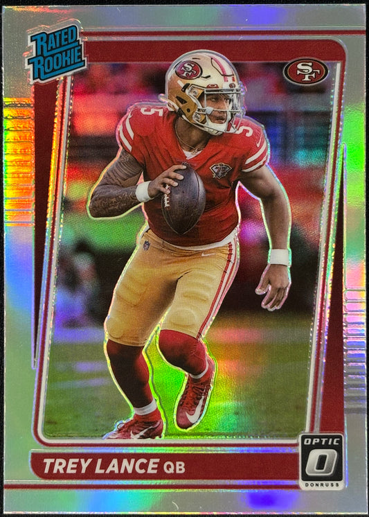 Trey Lance Optic Holo Rated Rookie