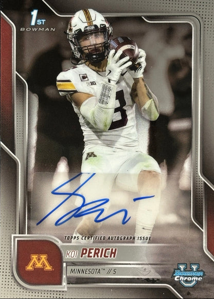 Koi Perich Bowman U Chrome Auto 1st