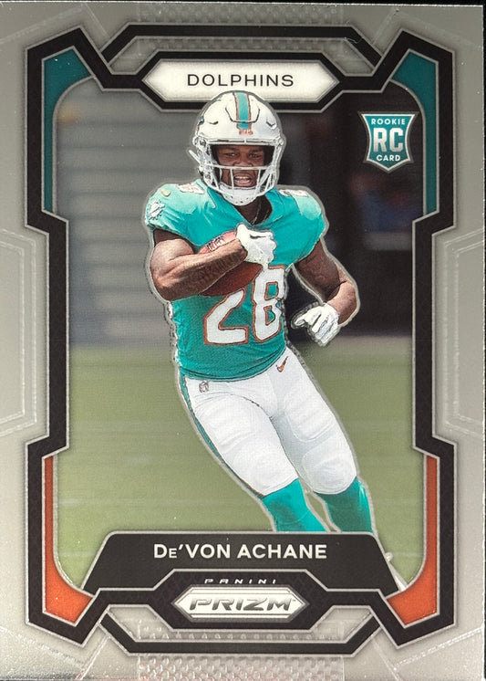 Devon Achane Prizm Rookie