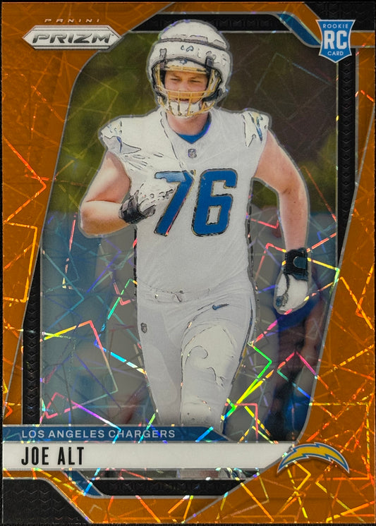 Joe Alt Prizm Orange Lazer Rookie