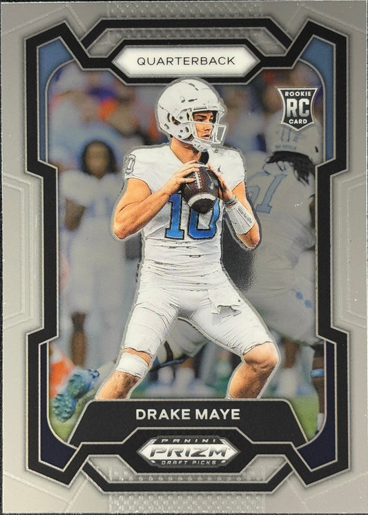 Drake Maye Prizm Draft Rookie