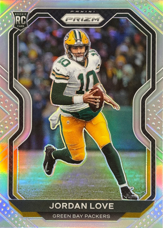 Jordan Love Prizm Silver Rookie Packers