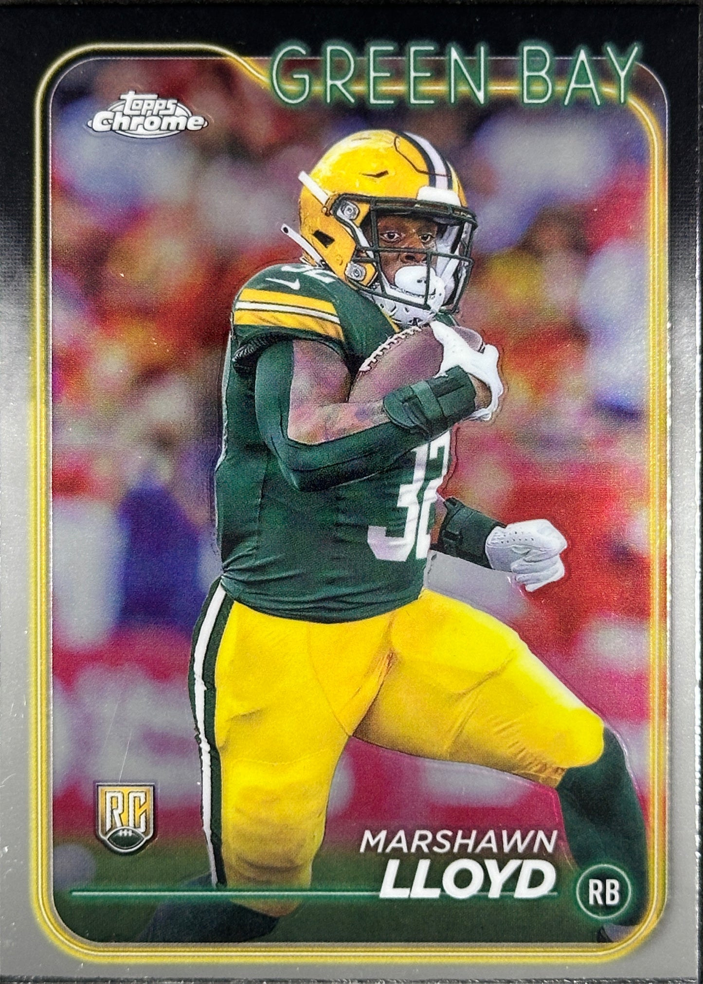 Marshawn Lloyd Topps Chrome Rookie Packers