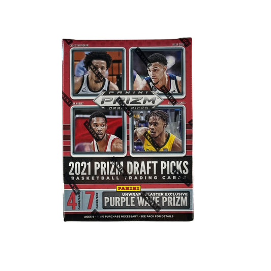 2021 Prizm Draft Picks Blaster Box (Purple Wave Prizm)