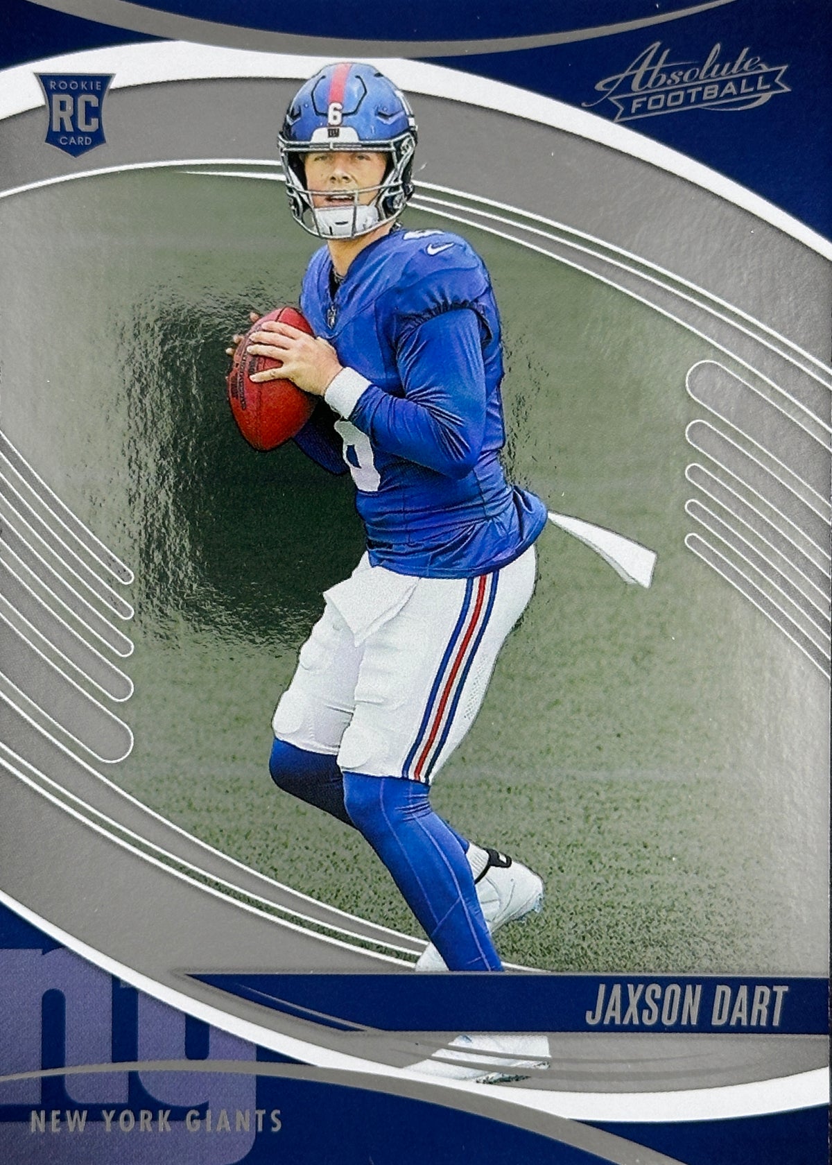 Jaxson Dart Absolute Rookie Giants Sports Card