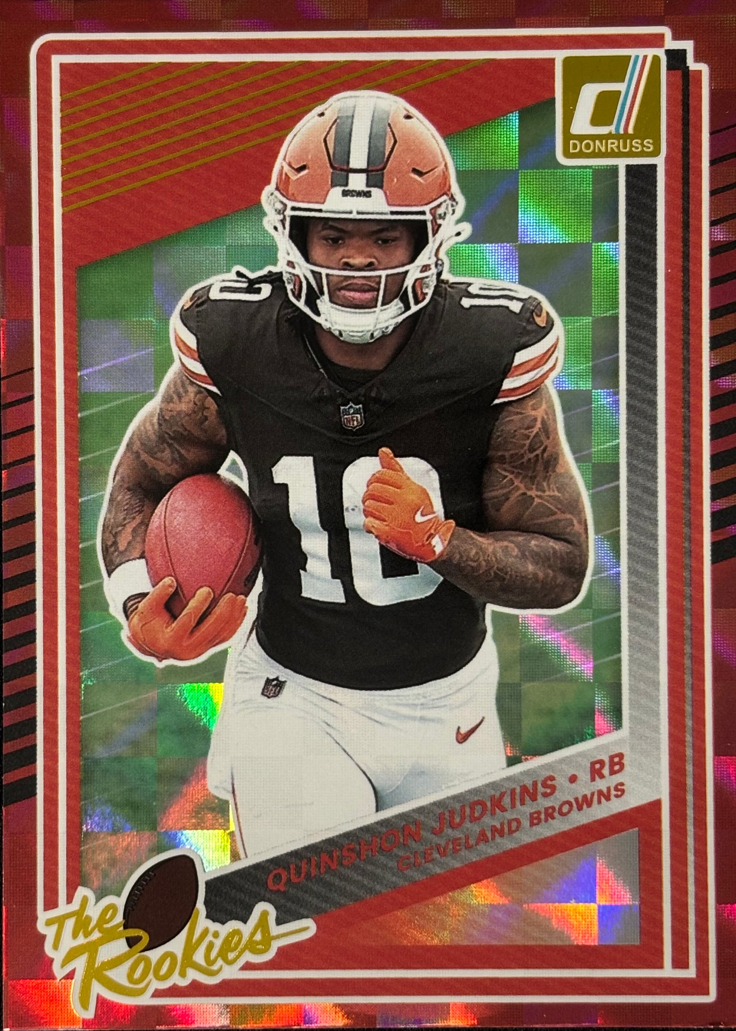 Quinshon Judkins The Rookies Browns Sports Card