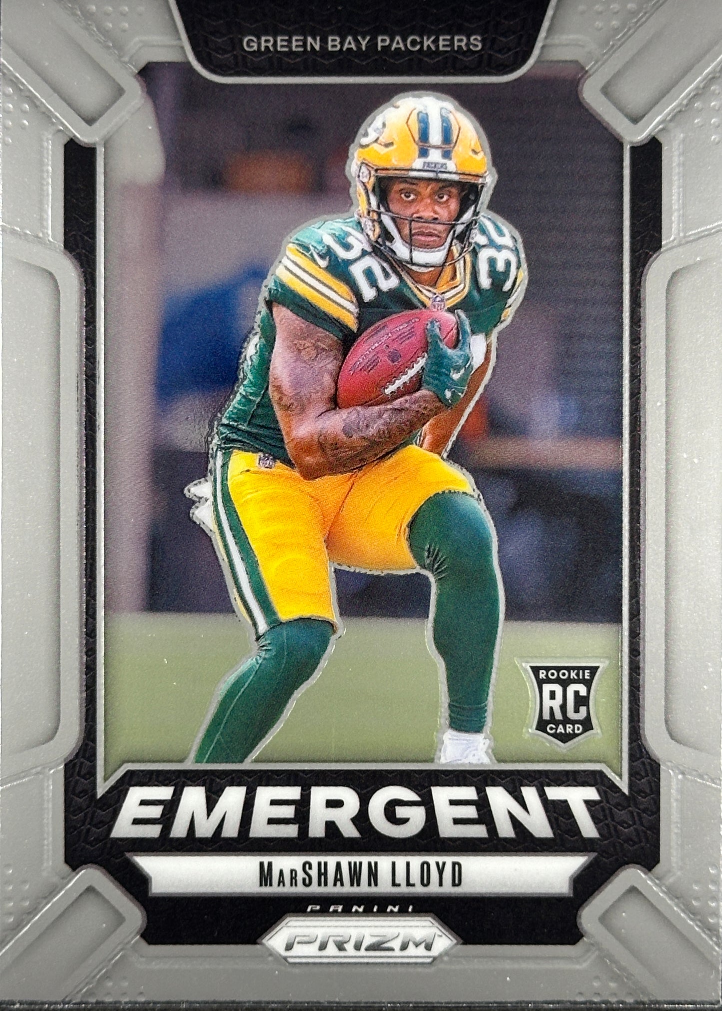 MarShawn Lloyd Emergent Rookie Prizm Packers