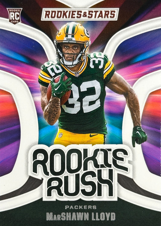 MarShawn Lloyd Rookie Rush Rookies & Stars Packers