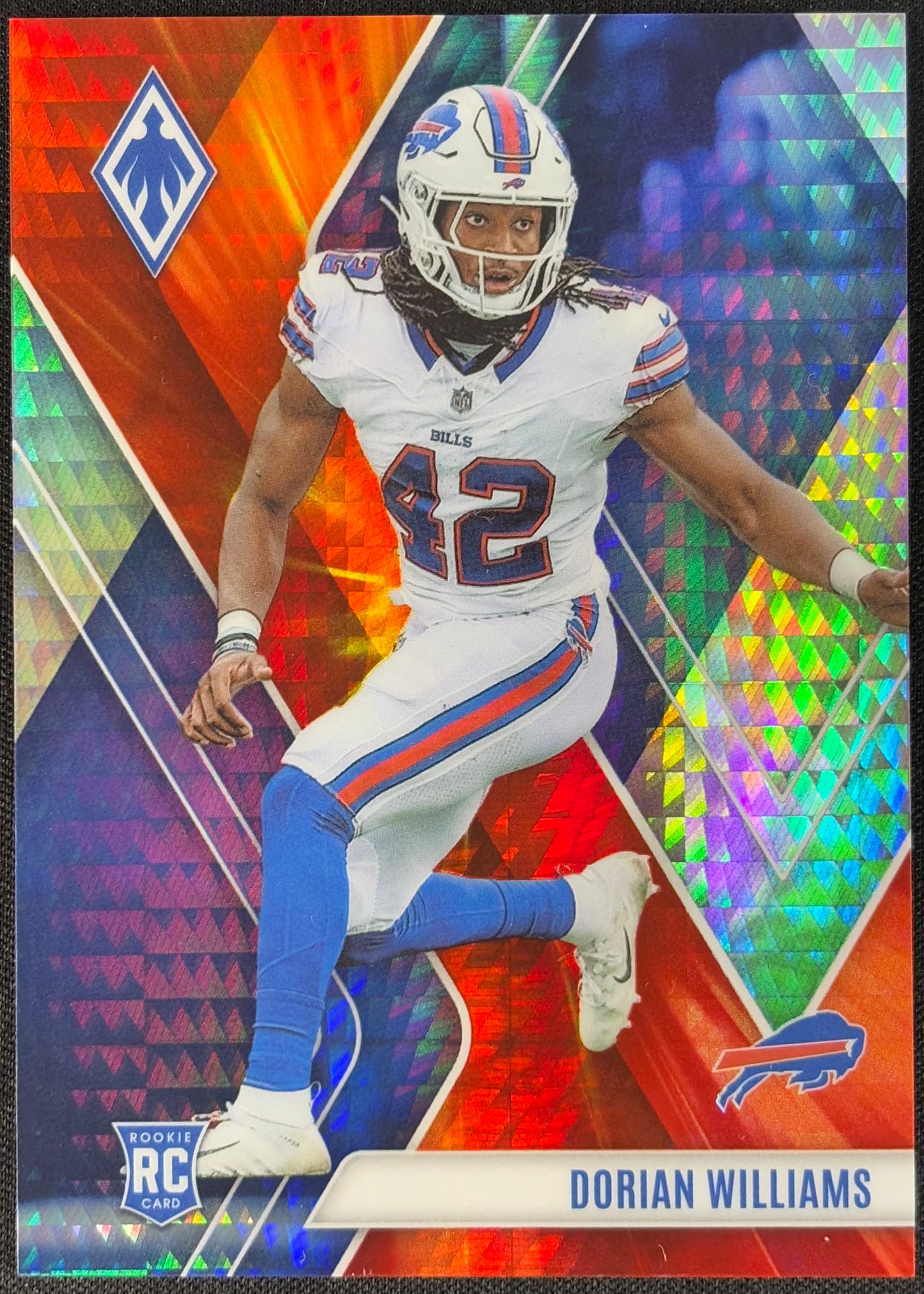 Dorian Williams Phoenix Fire Burst /340 Rookie