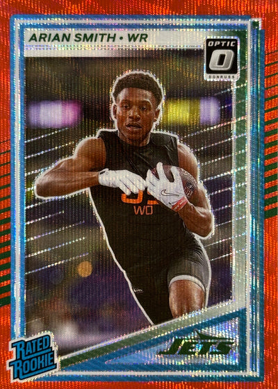 Arian Smith Red Wave Optic Preview Rated Rookie Seahawks