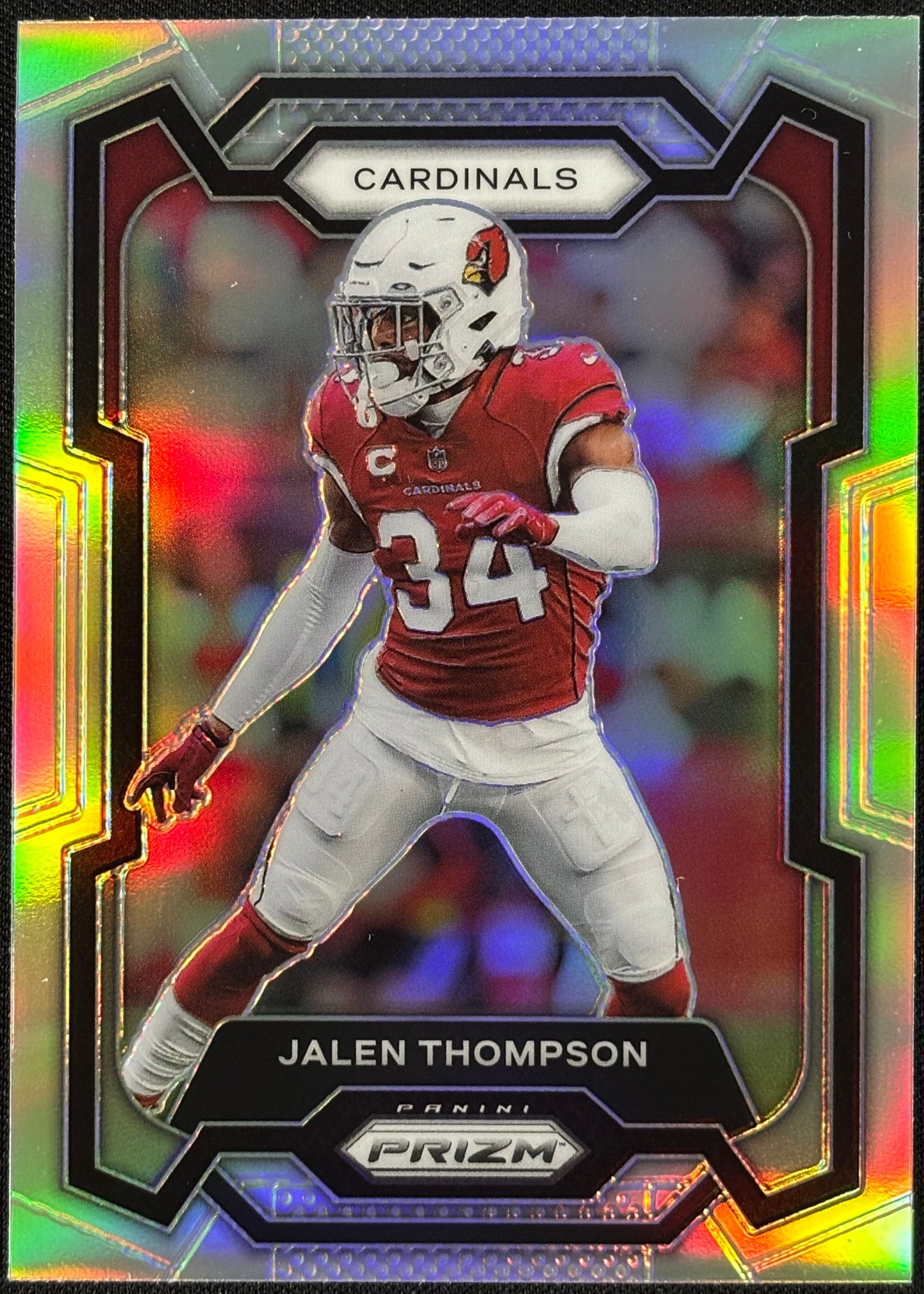 Jalen Thompson Prizm Silver