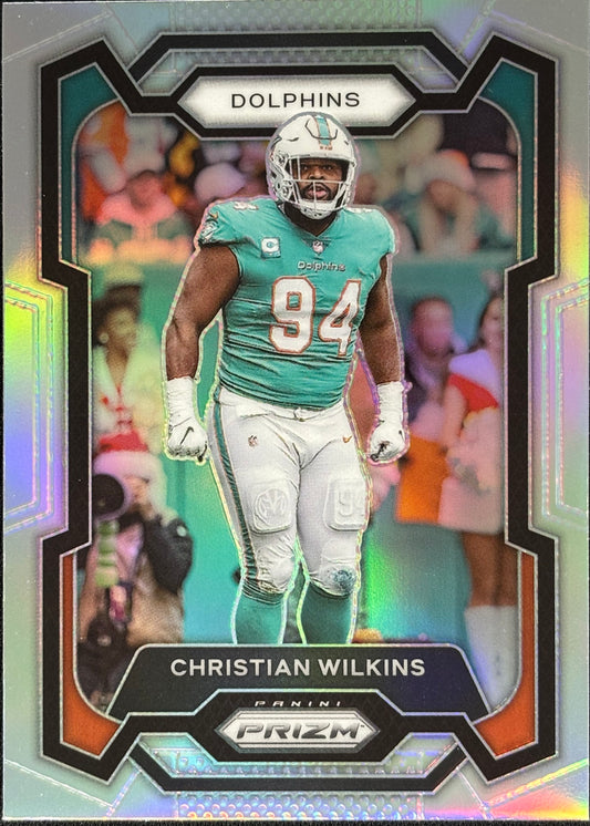 Christian Wilkins Prizm Silver