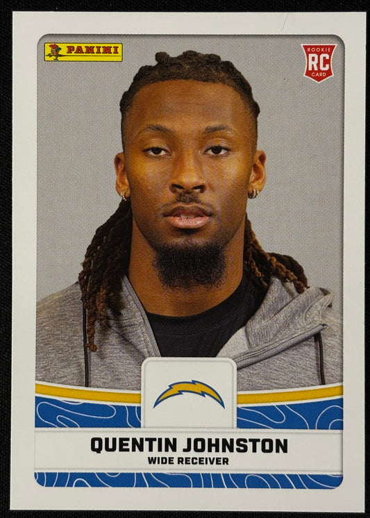 Quentin Johnston Panini Card Rookie