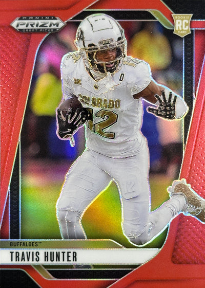 Travis Hunter /399 Red Prizm Draft Picks Rookie Jaguars