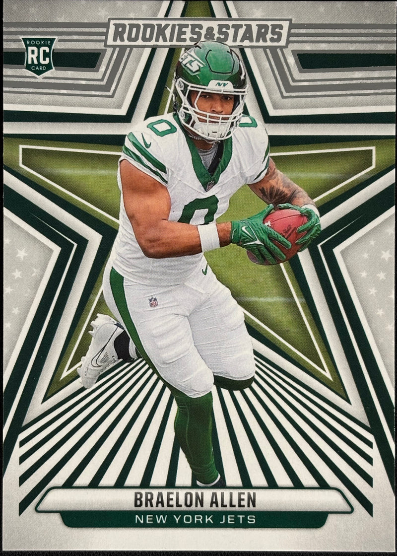 Braelon Allen Rookies & Stars Rookie Jets