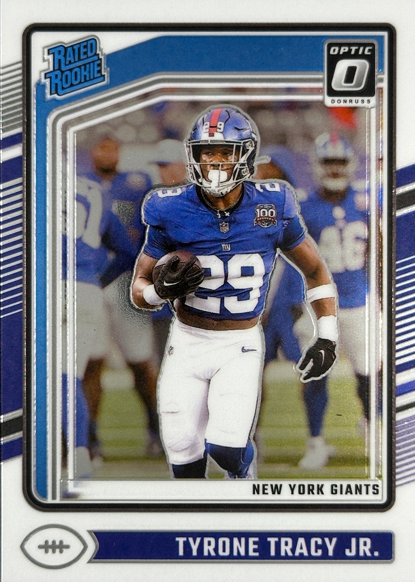 Tyrone Tracy Jr Rated Rookie Optic Giants