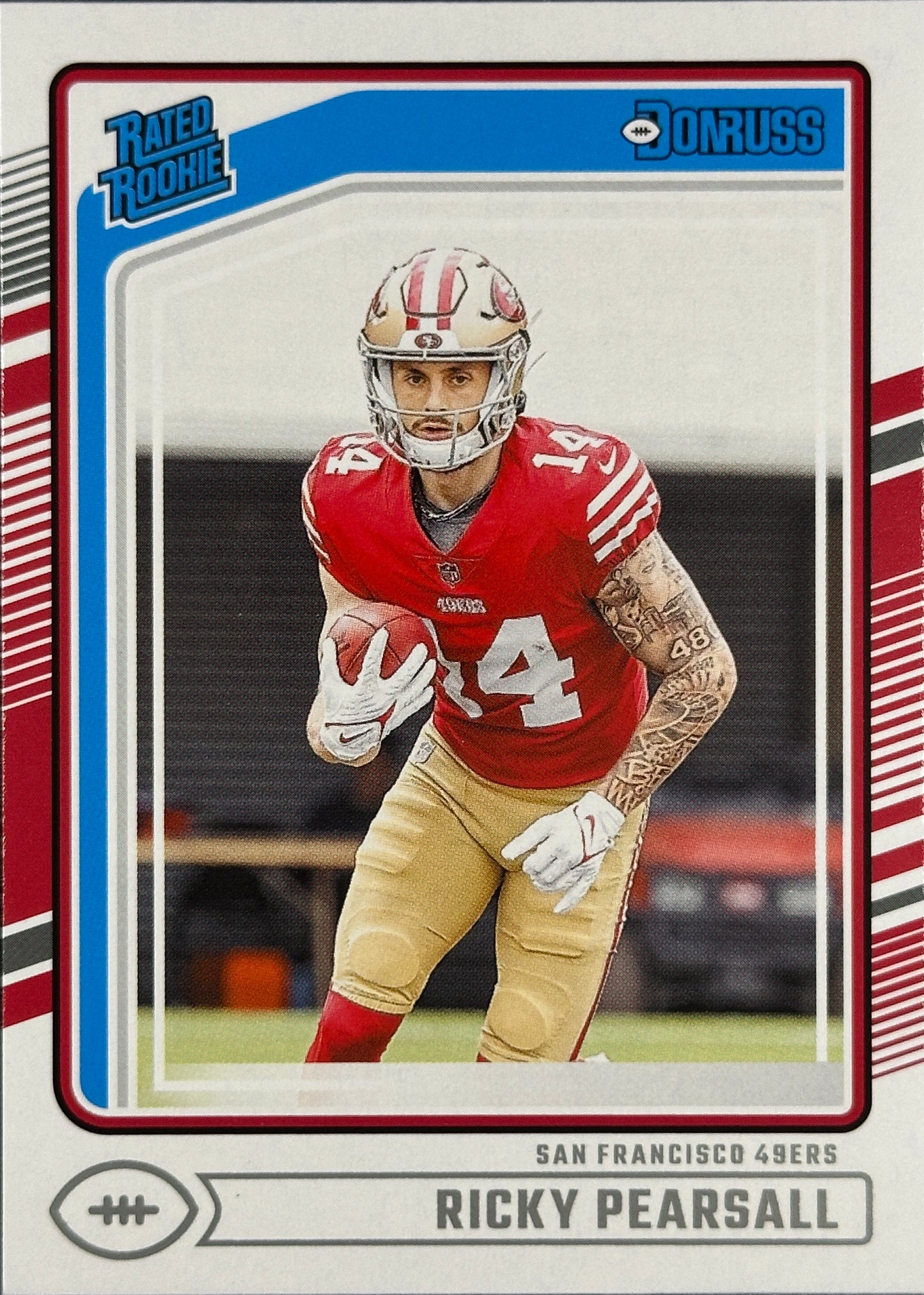 Ricky Peasall Donruss Rated Rookie 49ers