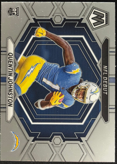 Quentin Johnston Mosaic NFL Debut Chargers
