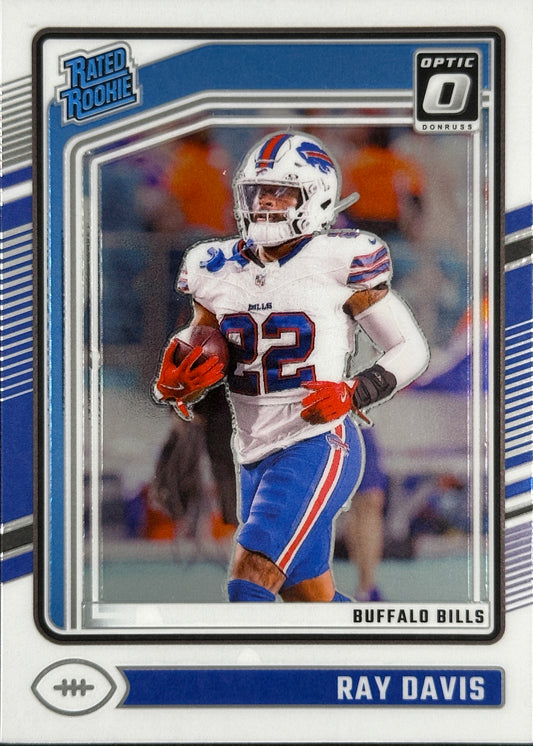 Ray Davis Rated Rookie Optic Bills