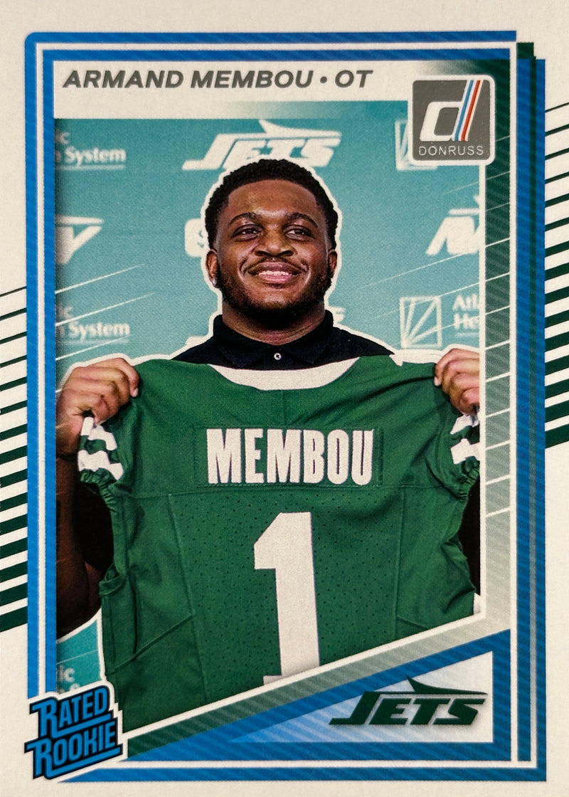 Armand Membou Rated Rookie Donruss Jets