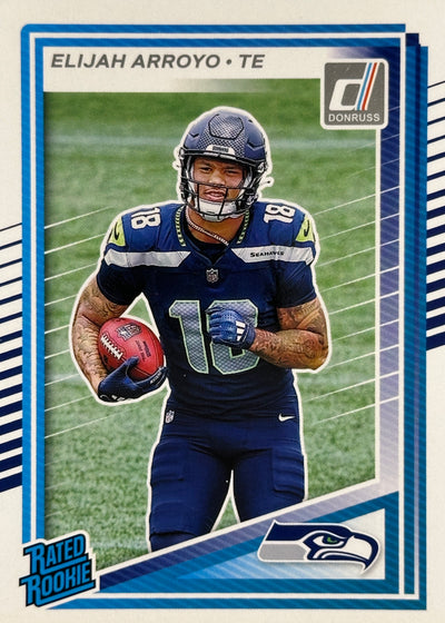 Elijah Arroyo Rated Rookie Donruss Seahawks