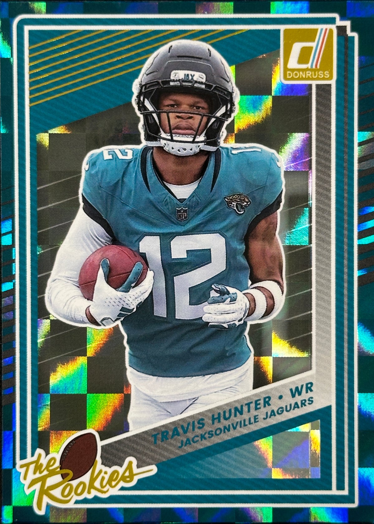 Travis Hunter The Rookies Donruss Jaguars Sports Card