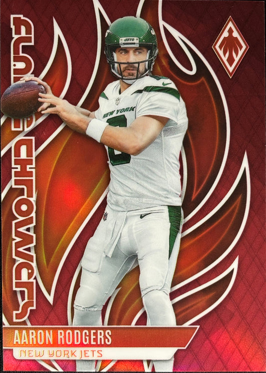 Aaron Rodgers Flame Throwers Red /199