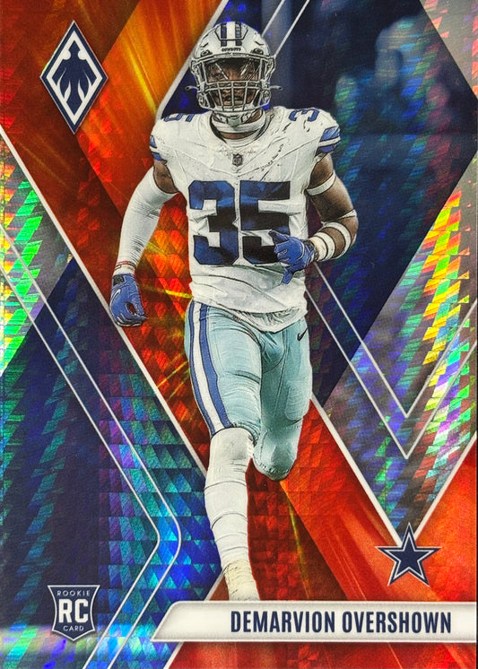 Demarvion Overshown Phoenix Fire Burst /340 Rookie Cowboys