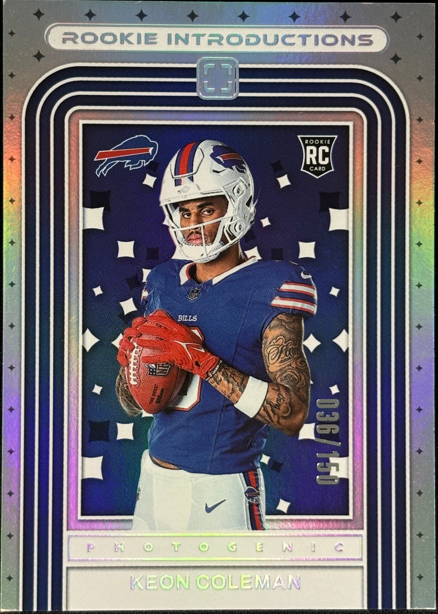 Keon Coleman Photogenic Rookie Introductions /150