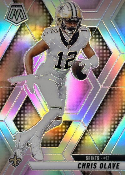 Chris Olave Mosaic Silver Saints