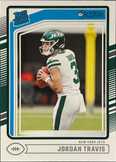 Jordan Travis Donruss Rated Rookie Jets