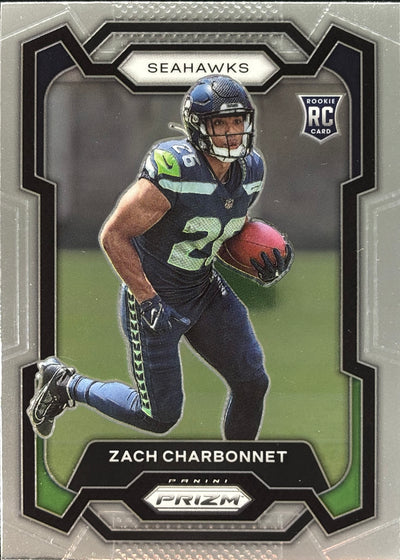 Zach Charbonnet Prizm Rookie Seahawks
