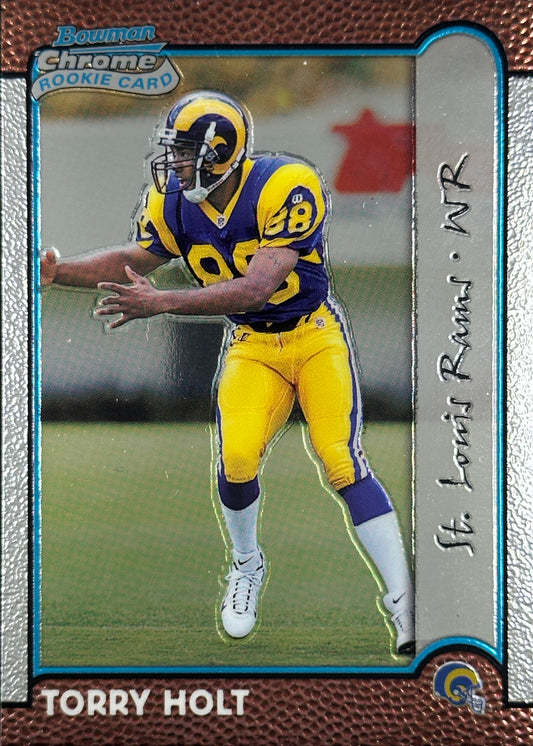 Torry Holt Bowman Chrome Rookie Rams