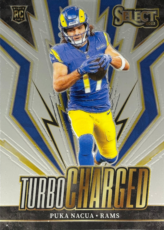 Puka Nacua Select TurboCharged Rookie Rams